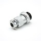 GX20 4 Pin Connector Standard Type Straight Female Pulg to Male Socket Flange Mounting Solder Cup For Cable GX20 4 Pin Connector Standard Type Straight Female Pulg to Male Socket Flange Mounting Solder Cup For Cable