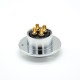 GX20 4 Pin Connector Standard Type Straight Female Pulg to Male Socket Flange Mounting Solder Cup For Cable GX20 4 Pin Connector Standard Type Straight Female Pulg to Male Socket Flange Mounting Solder Cup For Cable