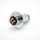 GX20 4 Pin Connector Standard Type Straight Female Pulg to Male Socket Flange Mounting Solder Cup For Cable GX20 4 Pin Connector Standard Type Straight Female Pulg to Male Socket Flange Mounting Solder Cup For Cable