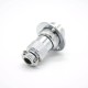 GX20 4 Pin Connector Standard Type Straight Female Pulg to Male Socket Flange Mounting Solder Cup For Cable GX20 4 Pin Connector Standard Type Straight Female Pulg to Male Socket Flange Mounting Solder Cup For Cable
