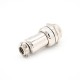 GX20 8 Pin Connector Straight Standard Type Female Pulg to Male Socket Rear Bulkhead Solder Type For Cable GX20 8 Pin Connector Straight Standard Type Female Pulg to Male Socket Rear Bulkhead Solder Type For Cable