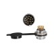 GX20 Aviation Connector Waterproof 15pin Straight Male and Female Metal Connector
