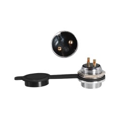 GX20 Aviation Connector Waterproof 2pin Straight Male and Female Metal Connector