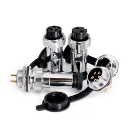 GX20 Aviation Connector Waterproof Straight Male and Female Metal Connector