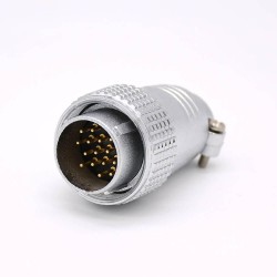 15 Pin Connector Type P24 Male Plug Straight for Cable