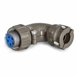 P20 5-Core Female Plug Straight Welding Bent P20K9S Aviation Connector