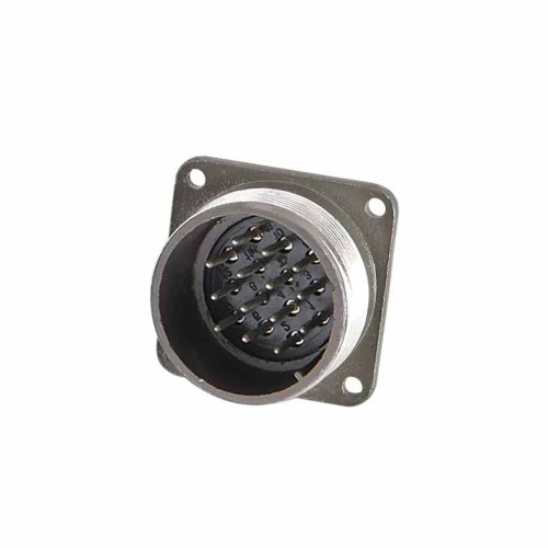 P32 14 Pin Male Socket Straight Flange P32J4A Aviation Connector P32 14 Pin Male Socket Straight Flange P32J4A Aviation Connector