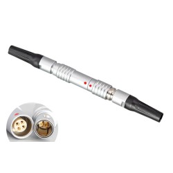 Push Pull Connector FGG PHG 0B Series Metal Aviation Male Female 4-Pin Circular Connector Quick Plug