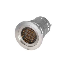 Sealed Aviation Connector KF4020 20 Pin Glass Sealed Male and Female Plugs for Vacuum Connection