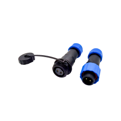 2 Pin Waterproof Connector SP17 IP68 Cable Plug Socket In-line Type