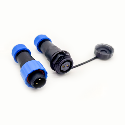 2 Pin Waterproof Connector SP17 IP68 Cable Plug Socket In-line Type 2 Pin Waterproof Connector SP17 IP68 Cable Plug Socket In-line Type
