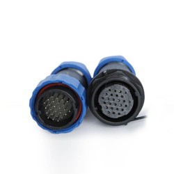 26 Pin Connectors SP29 Aviation Connector Straight Plug&Socket In-Line Type