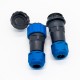 7 Pin Connector SP21 Series Waterproof Circular Male Plug & Female Socket Connector In-Line Type SP21-7 Pins Connector 7 Pin Connector SP21 Series Waterproof Circular Male Plug & Female Socket Connector In-Line Type SP21-7 Pins Connector