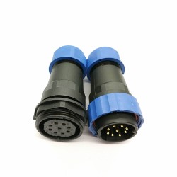 9 Pin Connector SP29 Straight Plug&Socket In-Line Type