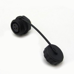 Aviation Connector Series Connector male Plug & FeMale Socket back mount SP17 3 pin Connector