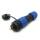 Aviation connector sp13 male plug & female socket in line type 3 pin Aviation connector sp13 male plug & female socket in line type 3 pin