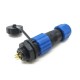Aviation connector SP13 male plug & female socket in line type 4 pin Aviation connector SP13 male plug & female socket in line type 4 pin