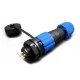 Aviation connector SP13 male plug & female socket in line type 4 pin Aviation connector SP13 male plug & female socket in line type 4 pin