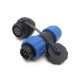 Aviation connector SP13 male plug & female socket in line type 7 pin Aviation connector SP13 male plug & female socket in line type 7 pin