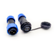 Aviation Connector SP21 Series 2 Pin Circular Male Plug & Female Socket In-Line Type SP21-2 Pins IP68 Connector Aviation Connector SP21 Series 2 Pin Circular Male Plug & Female Socket In-Line Type SP21-2 Pins IP68 Connector