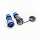 Aviation Connector SP21 Series 2 Pin Circular Male Plug & Female Socket In-Line Type SP21-2 Pins IP68 Connector Aviation Connector SP21 Series 2 Pin Circular Male Plug & Female Socket In-Line Type SP21-2 Pins IP68 Connector