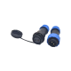 Aviation Connector SP21 Series 2 Pin Circular Male Plug & Female Socket In-Line Type SP21-2 Pins IP68 Connector Aviation Connector SP21 Series 2 Pin Circular Male Plug & Female Socket In-Line Type SP21-2 Pins IP68 Connector