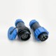 Aviation SP21 Series 5 Pin Waterproof Circular Male Plug & Female Socket Connector In-Line Type SP21-5 Pins Connector Aviation SP21 Series 5 Pin Waterproof Circular Male Plug & Female Socket Connector In-Line Type SP21-5 Pins Connector