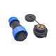 Elecbee 4 Pin Connector Waterproof Female Plug & Male Socket 2 Holes Flange Panel Mount Solder Type SP21 Series Elecbee 4 Pin Connector Waterproof Female Plug & Male Socket 2 Holes Flange Panel Mount Solder Type SP21 Series