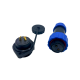 Elecbee 4 Pin Connector Waterproof Female Plug & Male Socket 2 Holes Flange Panel Mount Solder Type SP21 Series Elecbee 4 Pin Connector Waterproof Female Plug & Male Socket 2 Holes Flange Panel Mount Solder Type SP21 Series