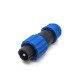 Elecbee connector sp13 male plug & female socket IP68 1 pin in line type connector Elecbee connector sp13 male plug & female socket IP68 1 pin in line type connector
