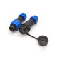 Elecbee IP68 sp13 male plug & female socket in line type one pair 2 pin connector Elecbee IP68 sp13 male plug & female socket in line type one pair 2 pin connector