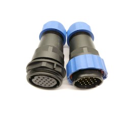 Elecbee SP29 24pin Aviation Connector Straight Plug&Socket In-Line Type