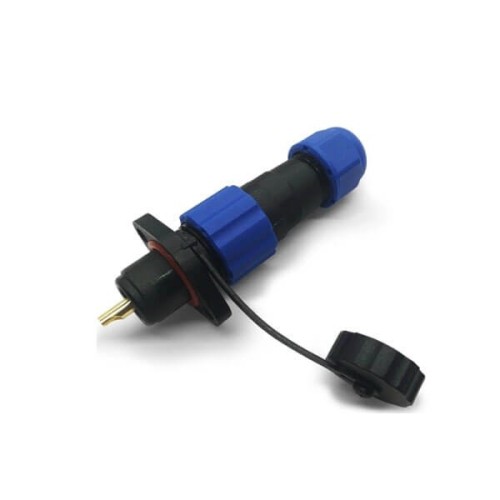 Elecje Plastic Waterproof Connector 6 Pin 5A Plug Socket Connector