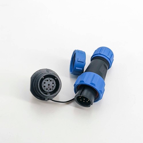 Elecje SP 13 Series Waterproof Male Plug & Female Socket 9 pin Panel Mount Circular Connector