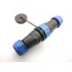 Elecje SP29 24pin Aviation Connector Straight Plug&Socket In-Line Type
