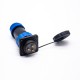 Elecje SP29 Series 3 pin Straight Plug&Socket 4 Hole Flange