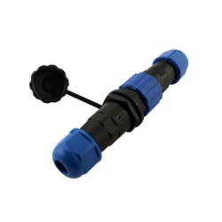 IP68 Connectors Waterproof SP17 Circular Multipole Plug & Socket Connectors