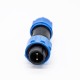 SP Connector SP13 2 Pin Male ang Female Plug waterproof dustproof Solder Type for Cable SP Connector SP13 2 Pin Male ang Female Plug waterproof dustproof Solder Type for Cable