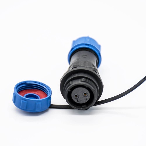 SP Connector SP13 2 Pin Male ang Female Plug waterproof dustproof Solder Type for Cable SP Connector SP13 2 Pin Male ang Female Plug waterproof dustproof Solder Type for Cable