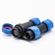 SP Connector SP13 2 Pin Male ang Female Plug waterproof dustproof Solder Type for Cable SP Connector SP13 2 Pin Male ang Female Plug waterproof dustproof Solder Type for Cable