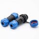 SP Series SP13 4 Pin Straight Female Plug Male Plug waterproof dustproof Solder Type for Cable SP Series SP13 4 Pin Straight Female Plug Male Plug waterproof dustproof Solder Type for Cable