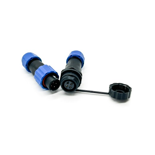 SP Series SP13 4 Pin Straight Female Plug Male Plug waterproof dustproof Solder Type for Cable SP Series SP13 4 Pin Straight Female Plug Male Plug waterproof dustproof Solder Type for Cable