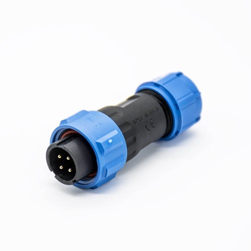 SP Series SP13 4 Pin Straight Female Plug Male Plug waterproof dustproof Solder Type for Cable SP Series SP13 4 Pin Straight Female Plug Male Plug waterproof dustproof Solder Type for Cable