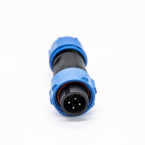 SP Series SP13 4 Pin Straight Female Plug Male Plug waterproof dustproof Solder Type for Cable SP Series SP13 4 Pin Straight Female Plug Male Plug waterproof dustproof Solder Type for Cable