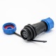 SP Series SP13 4 Pin Straight Female Plug Male Plug waterproof dustproof Solder Type for Cable SP Series SP13 4 Pin Straight Female Plug Male Plug waterproof dustproof Solder Type for Cable