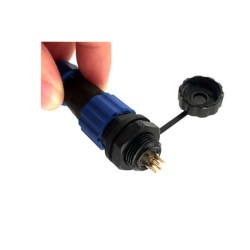SP13 4pin Waterproof Connector IP68 Multicore Connector Aviation Connector