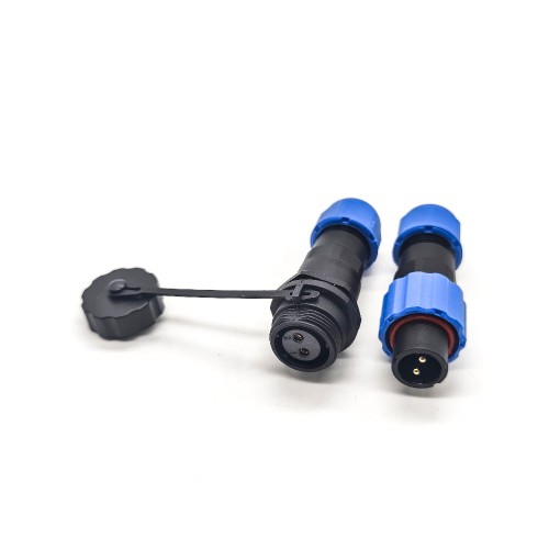 SP13 In line Cable Connector 2 Pin IP68 Male Female for LED SP13 In line Cable Connector 2 Pin IP68 Male Female for LED
