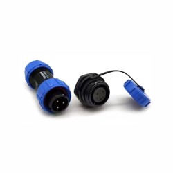 SP17 Series IP68 3 Pin Plug Socket Waterproof Dustproof Circular Multipole Connector