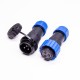 SP21 Connector IP68 Waterproof Connetor 3 pin Female Plug & Male Socket In-line Type SP21-3 Pins Connector SP21 Connector IP68 Waterproof Connetor 3 pin Female Plug & Male Socket In-line Type SP21-3 Pins Connector