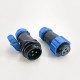 SP21 Connector IP68 Waterproof Connetor 3 pin Female Plug & Male Socket In-line Type SP21-3 Pins Connector SP21 Connector IP68 Waterproof Connetor 3 pin Female Plug & Male Socket In-line Type SP21-3 Pins Connector